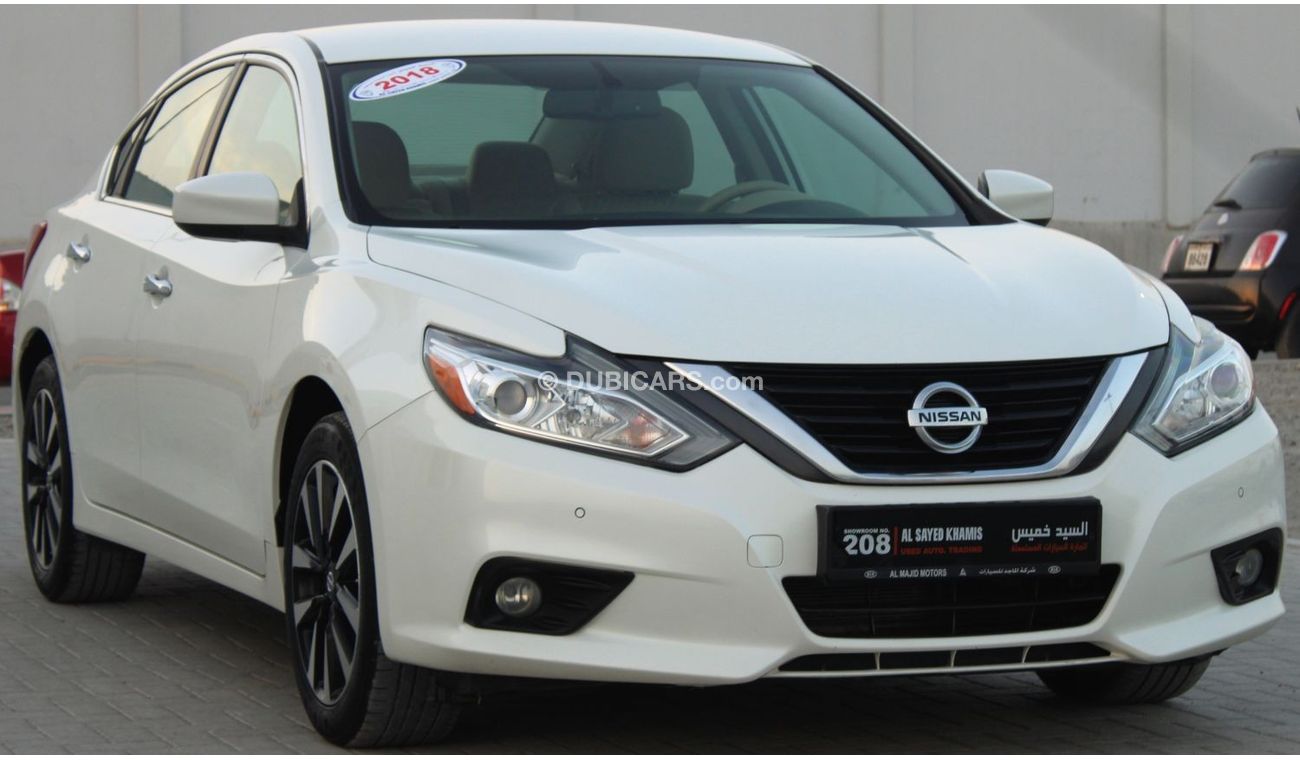 نيسان ألتيما SV نيسان التيما 2018 خليجي بحالة ممتازة بدون صبغ بدون حوادث