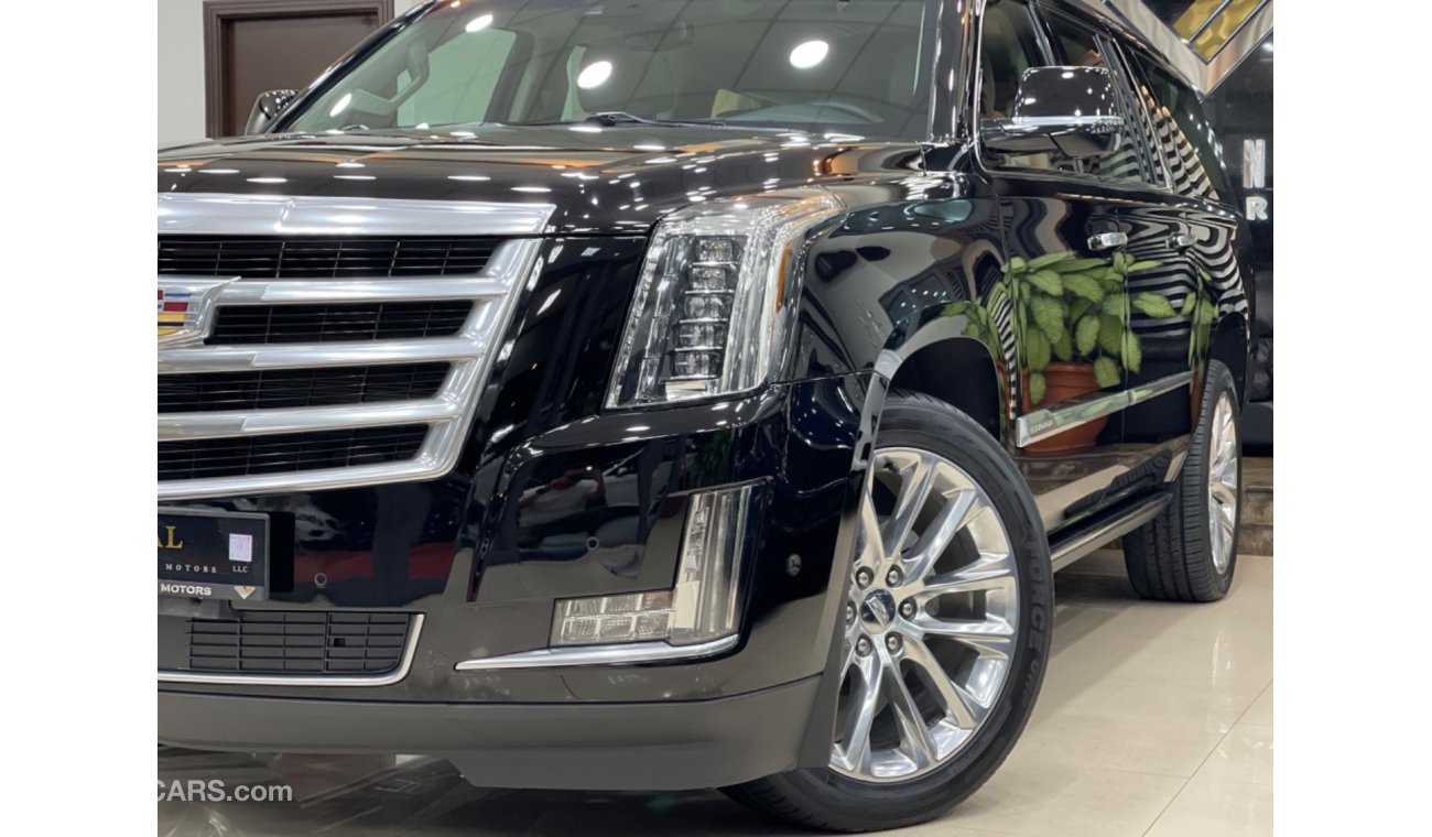 كاديلاك إسكالاد بريميوم لاكجري Cadillac Escalade premium XL GCC 2018 under warranty