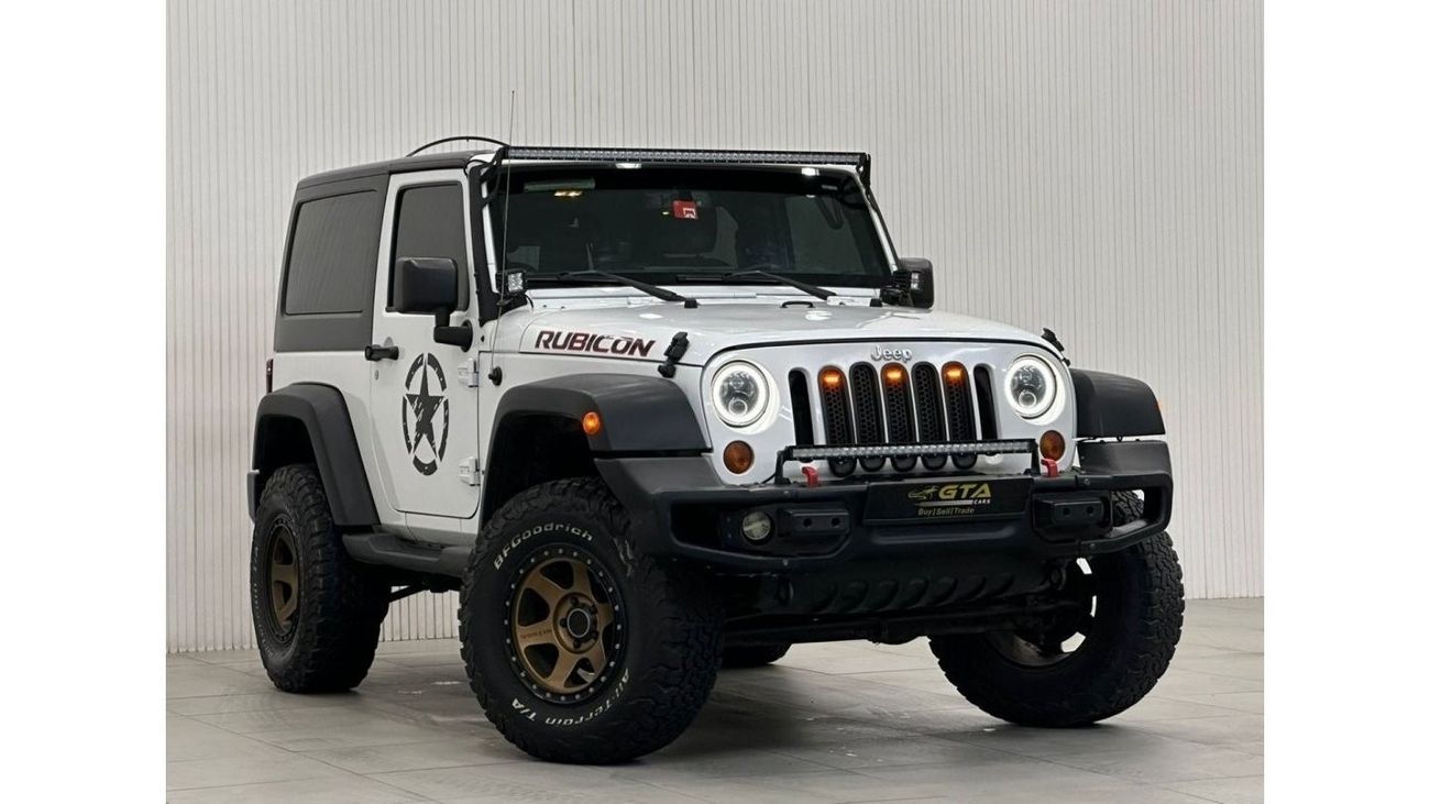جيب رانجلر 2018 Jeep Wrangler Rubicon V6, June 2024 Warranty + Service Pack, Full Service History, GCC