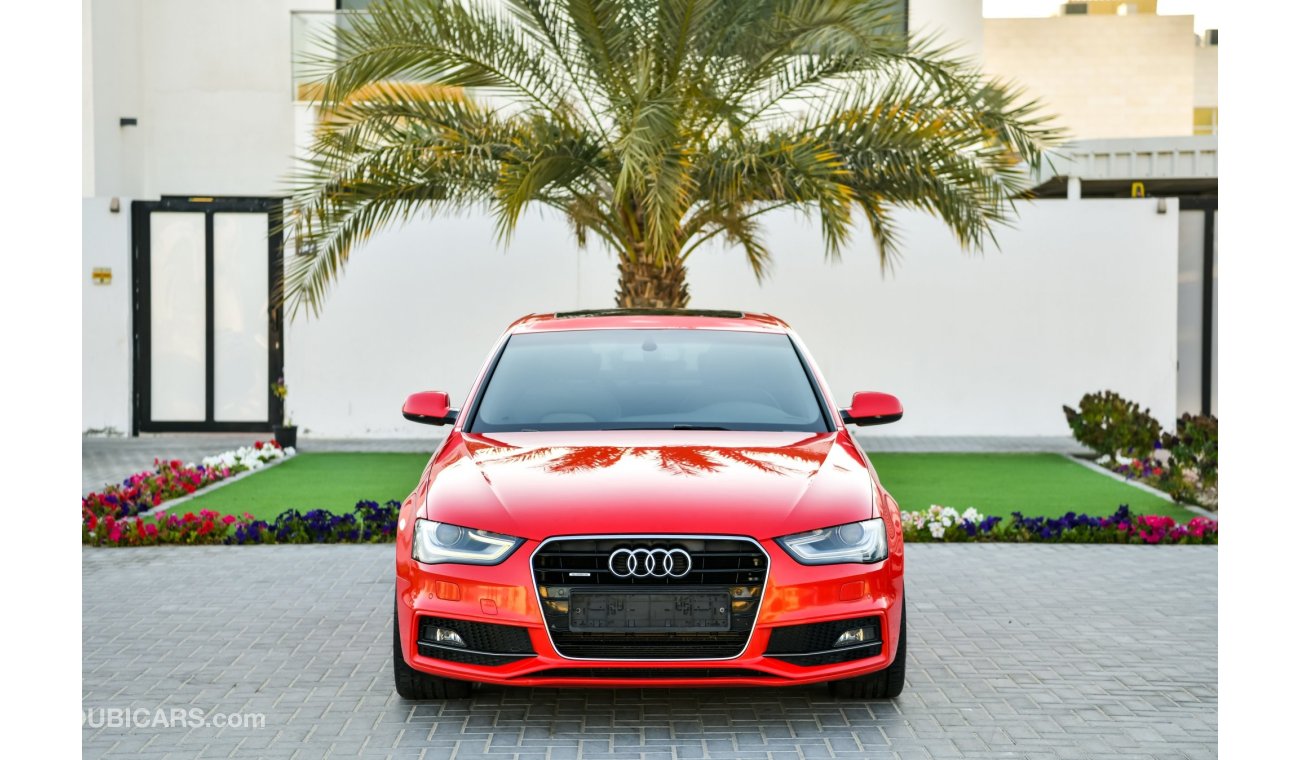 Audi A4 2 Y Warranty - GCC - AED 1,130 PER MONTH - 0% DOWNPAYMENT