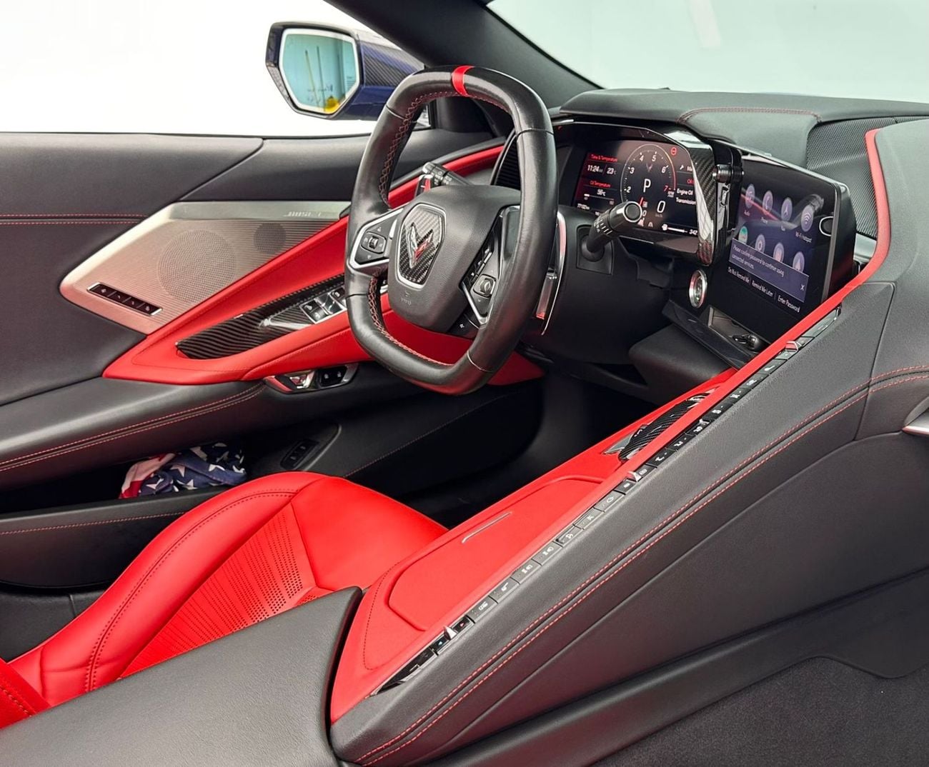 Chevrolet Corvette 2021 Chevrolet Corvette C8 Stingray 3LZ, 1 Year Warranty Unlimited Km, Excellent Condition, GCC