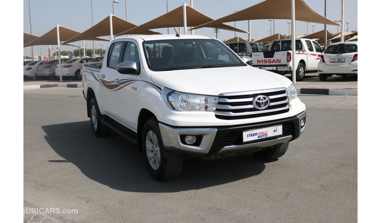 تويوتا هيلوكس DUAL CABIN 4X4 FULL OPTION WITH GCC SPECS