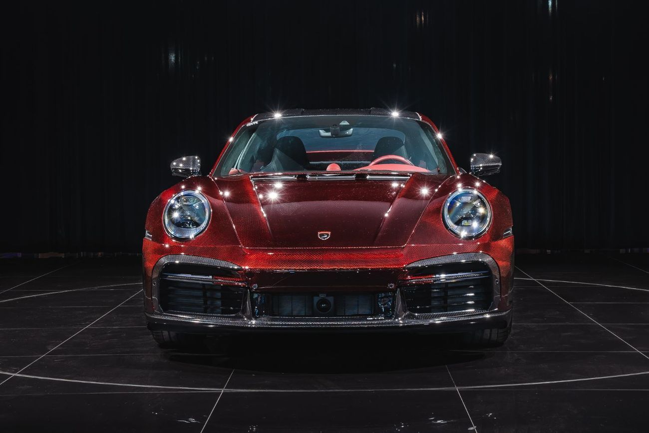 بورش 911 Porsche 911 (992) Turbo S Topcar +Full Carbon body 1of 7