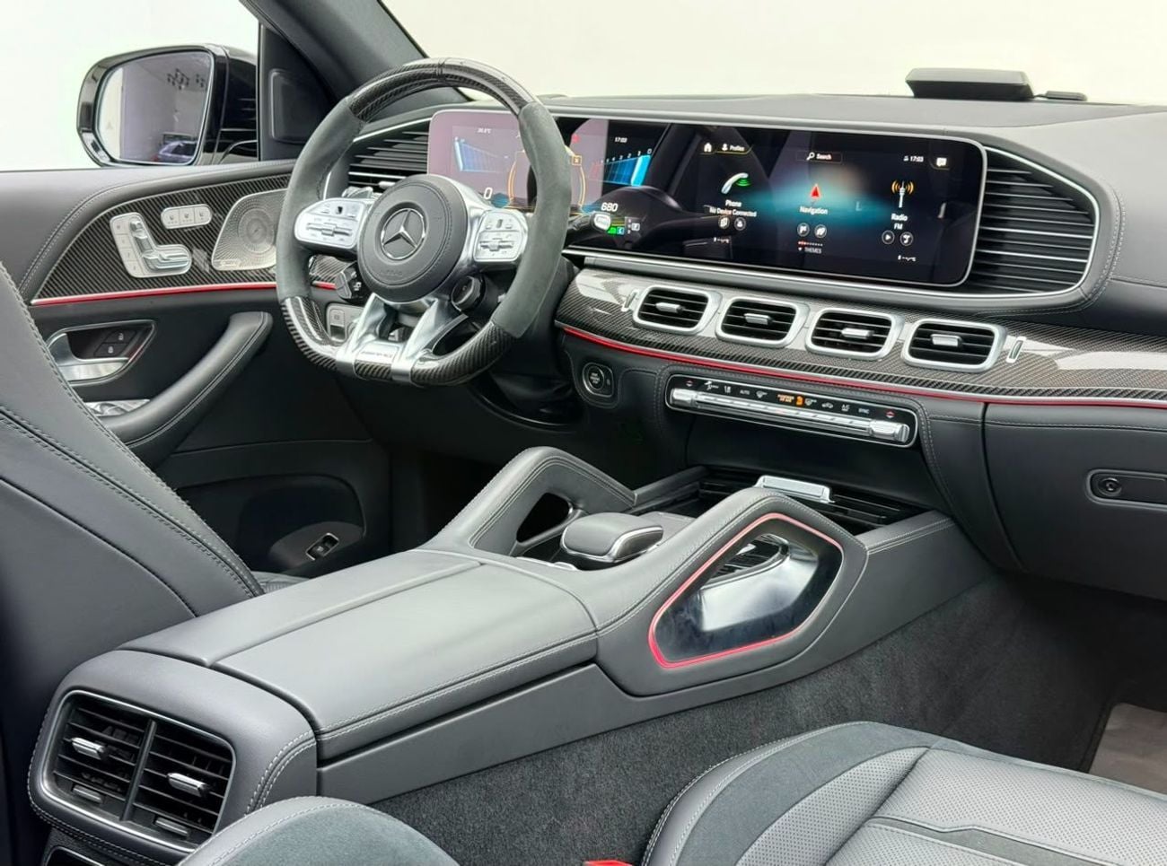Mercedes Benz GLE 63 AMG S 2021 Mercedes Benz GLE 63 Coupe, Warranty, Carbon Fiber Interior, Fully Loaded, Japanese