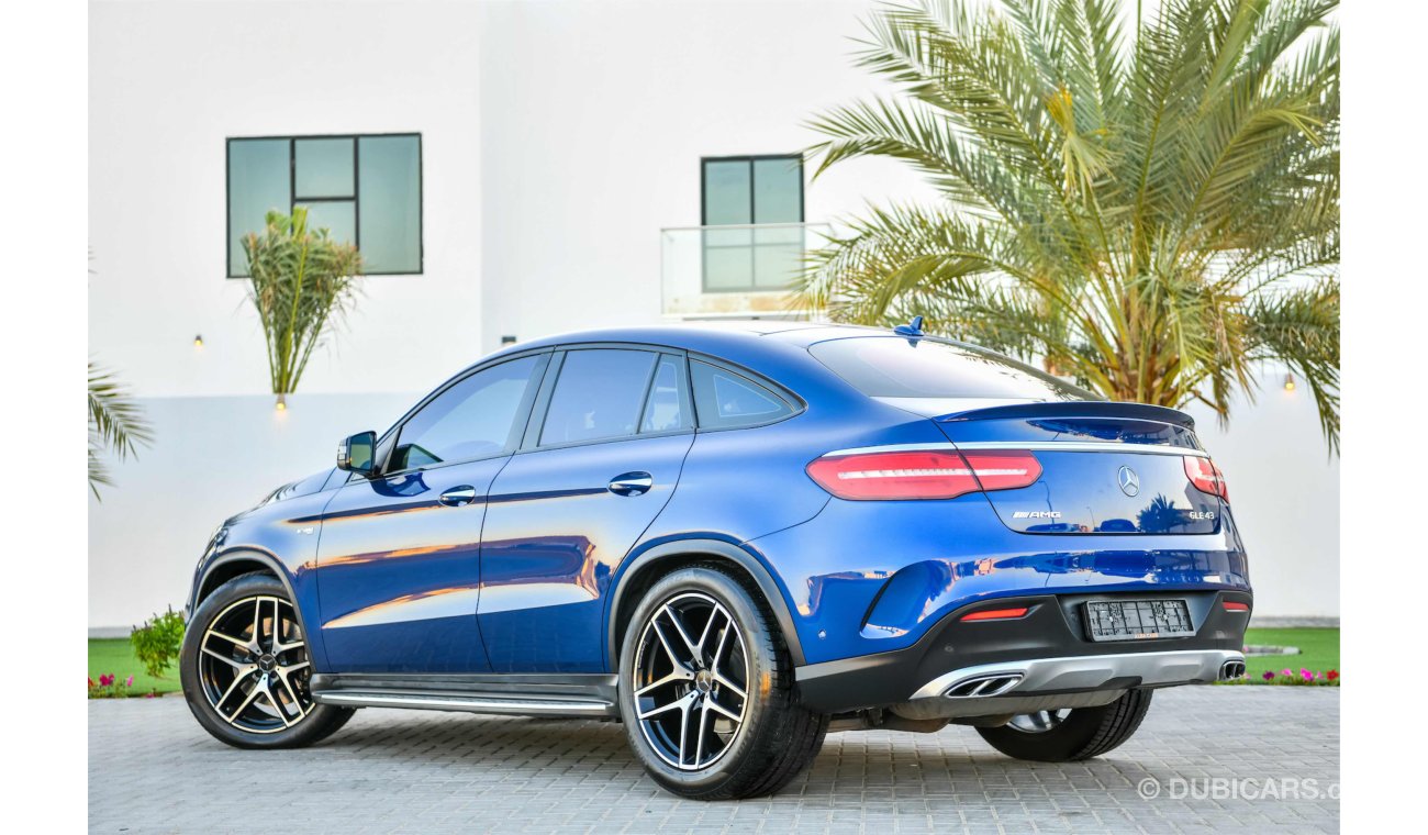 مرسيدس بنز GLE 43 AMG AMG Coupe - Fully Loaded! - Fully Agency Serviced - GCC - AED 4,289 Per Month - 0% DP