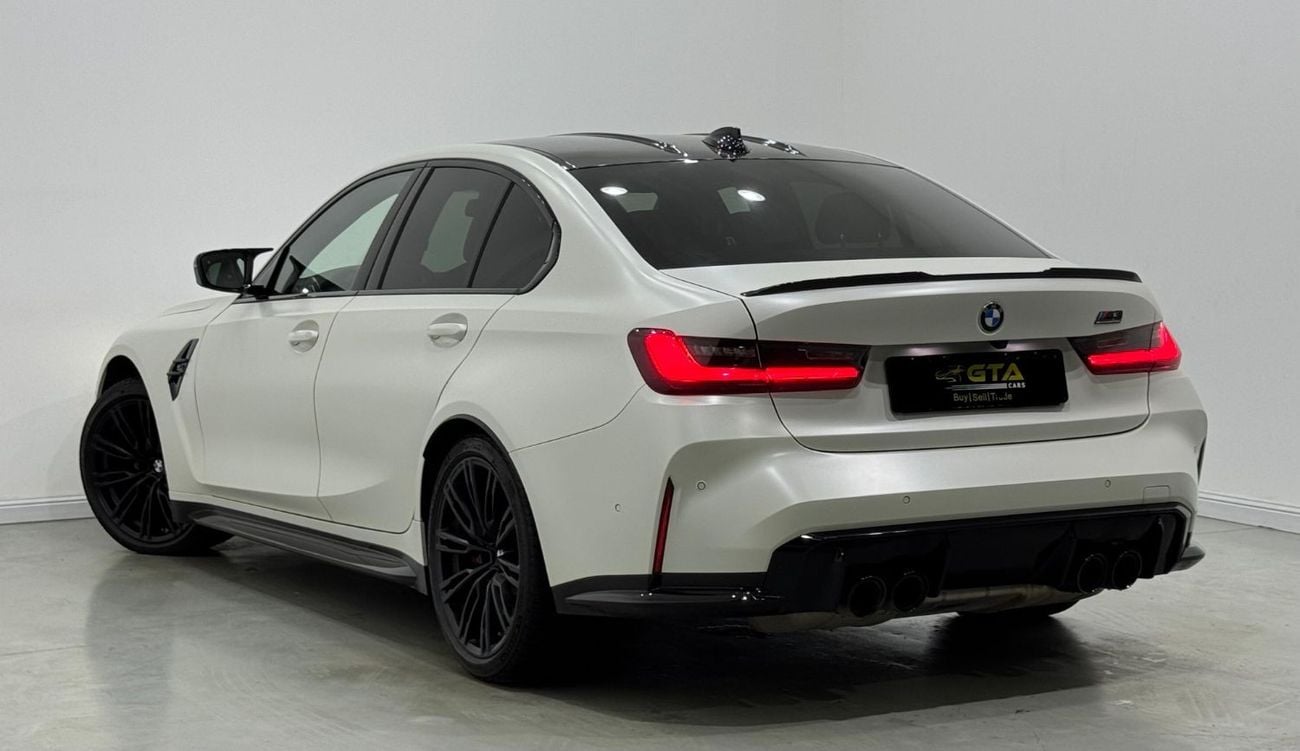 BMW M3 Competition 3.0L 2022 BMW M3 Competition, Warranty, Full BMW Service History, Very Low Kms
