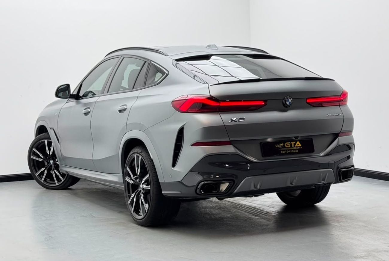 BMW X6 XDRIVE40I M SPORT 2024 BMW X6 xDrive40i M-Sport, 6/2029 BMW Warranty And Service Pack, BMW Service H