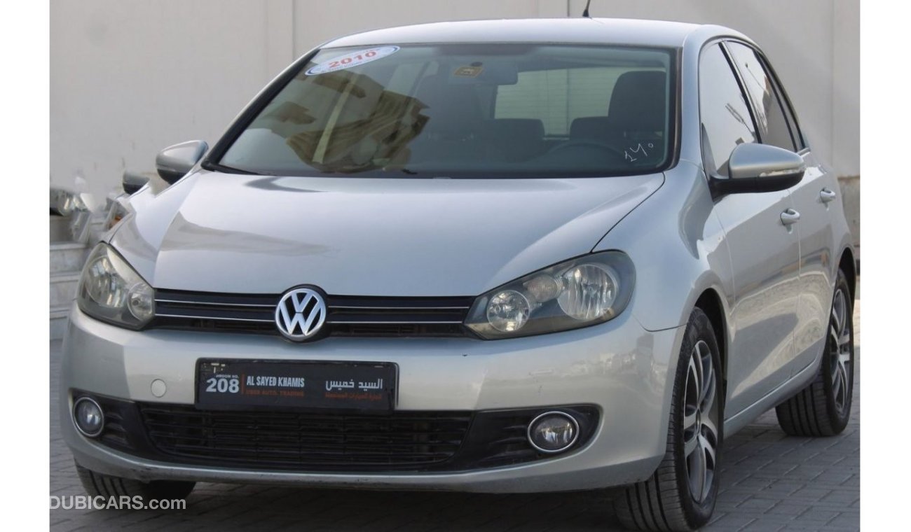 Volkswagen Golf Volkswagen GCC 2010 in excellent condition without accidents