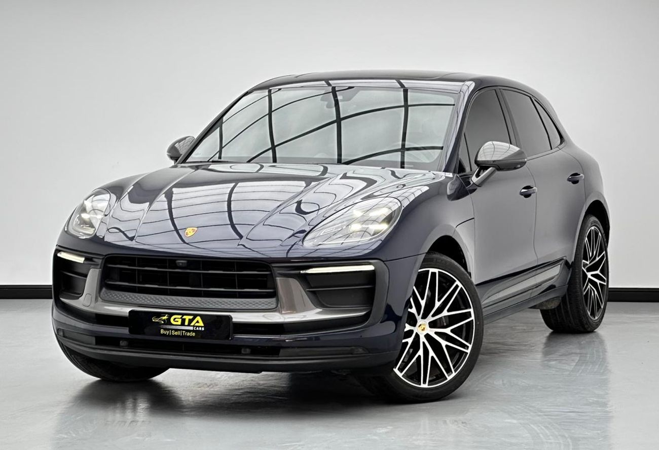 Porsche Macan T 2.0L (260 HP) 2022 Porsche Macan T, 1 Year Unlimited Km Warranty, Porsche Full Service History, GC