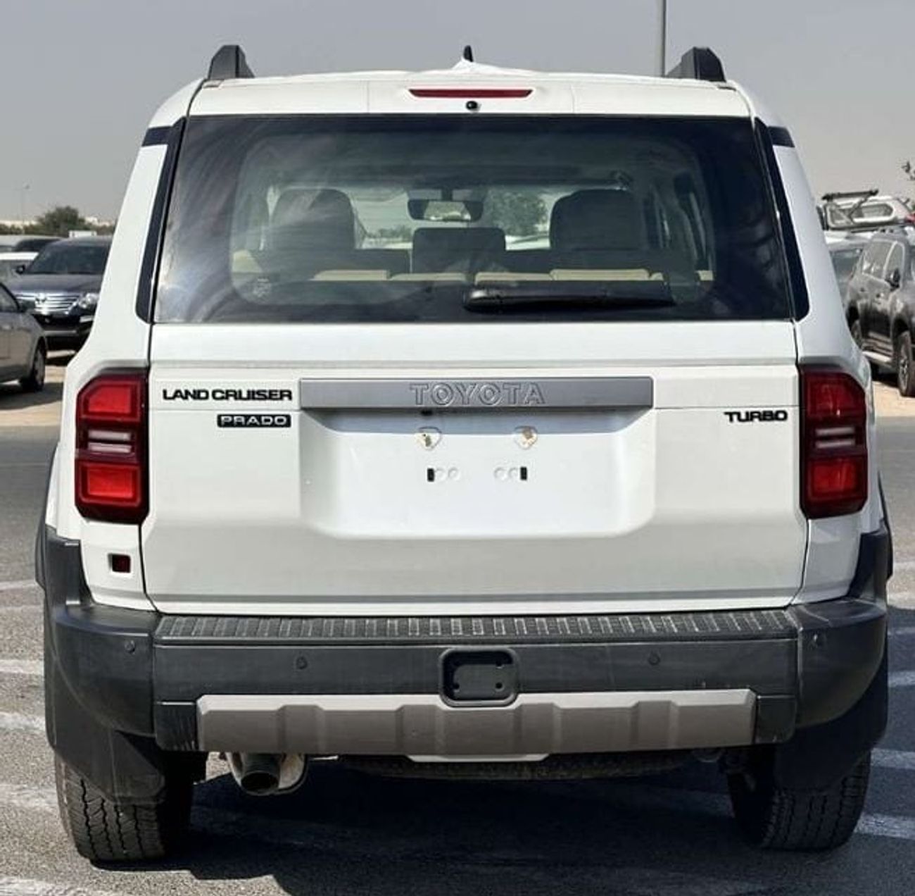 Toyota Land Cruiser TOYOTA LAND CRUISER PRADO 2.4L 4WD PETROL SUV 2024 - WHITE