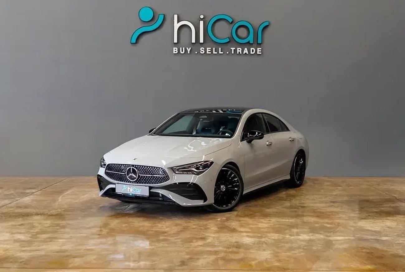 Mercedes-Benz CLA 200 AED 3,449 pm • 0% Downpayment • Mercedes CLA200 • 5 Years Agency Warranty