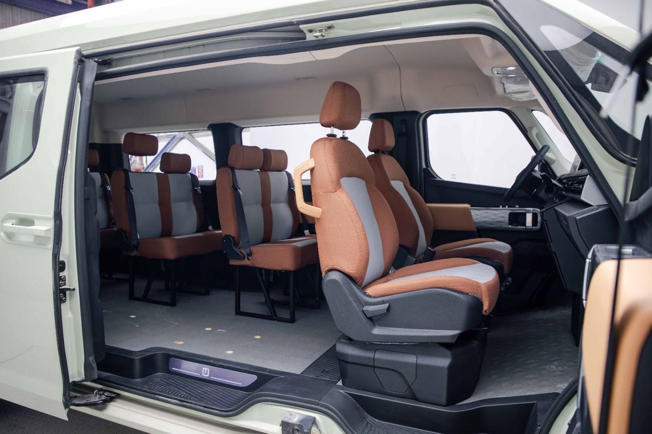 Geely Farizon Super Van 9-Seater EV - Green inside Tan | Export Only