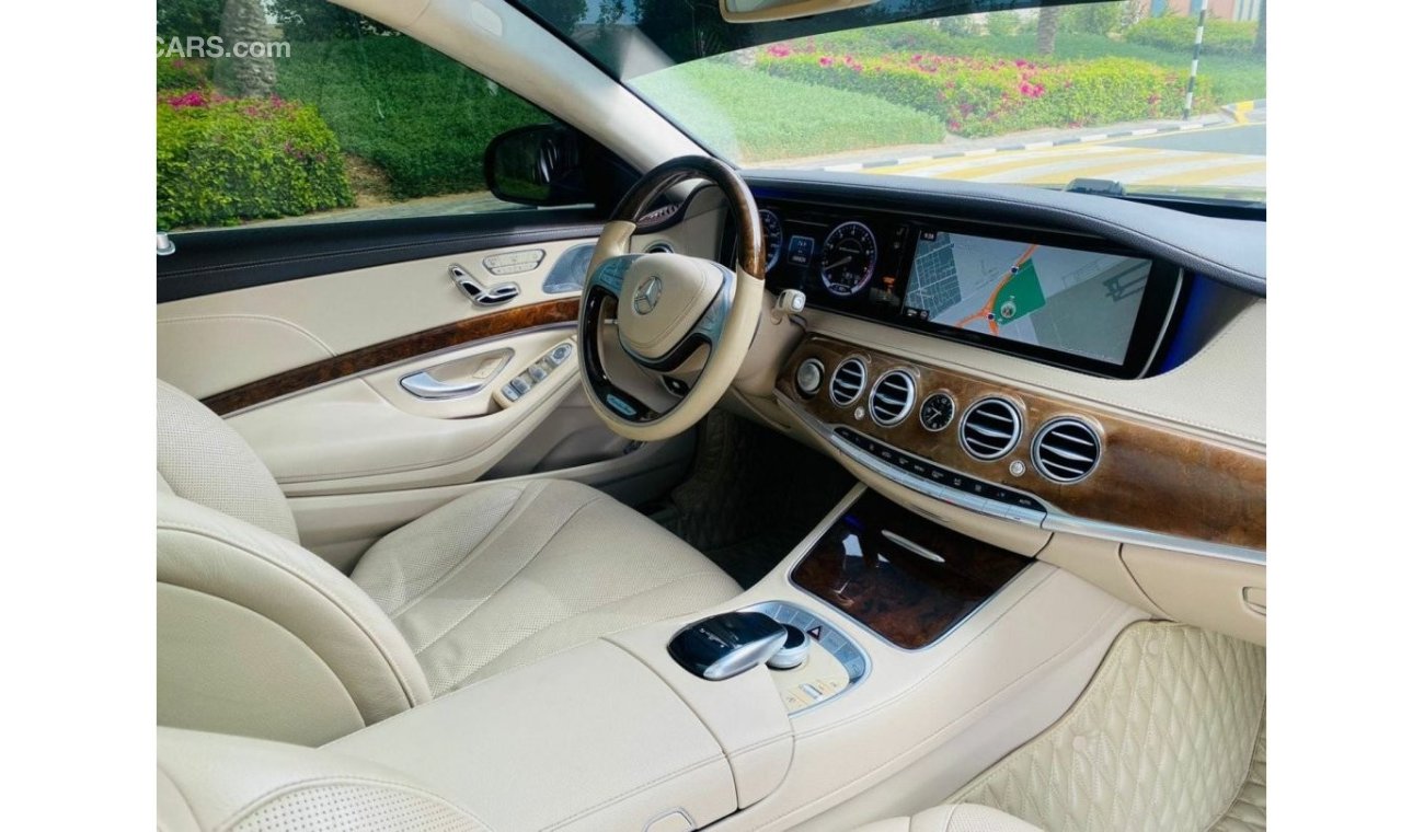 مرسيدس بنز S 550 مرسيدس بنز S550 وارد امريكا 2015 بحاله ممتازه