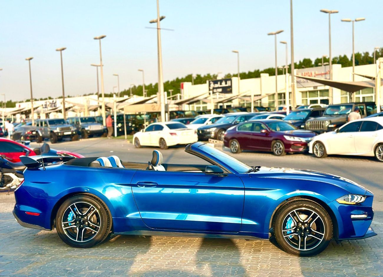 Ford Mustang Ecoboost Convertible | Monthly 1100/- | 0% DP |  Fog Lights | # 44894 | Ramadan Offer!