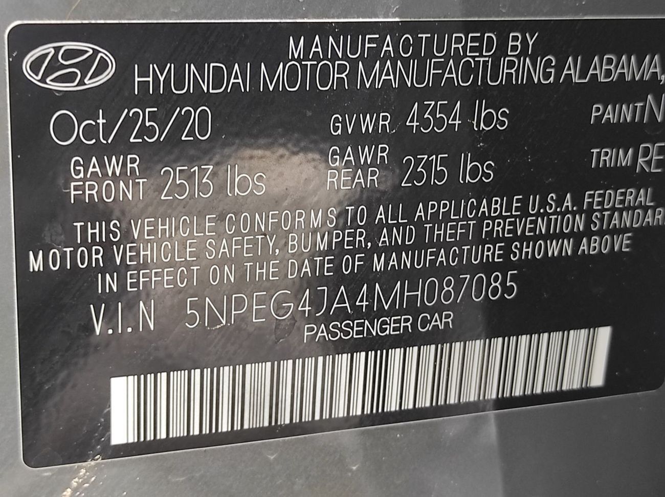 هيونداي سوناتا GL 2.5L