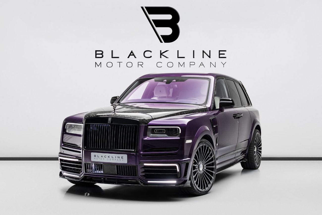 رولز رويس كولينان 2021 Rolls Royce Cullinan Mansory Black Badge, 1 Year Warranty, Service History, Low KMs, European