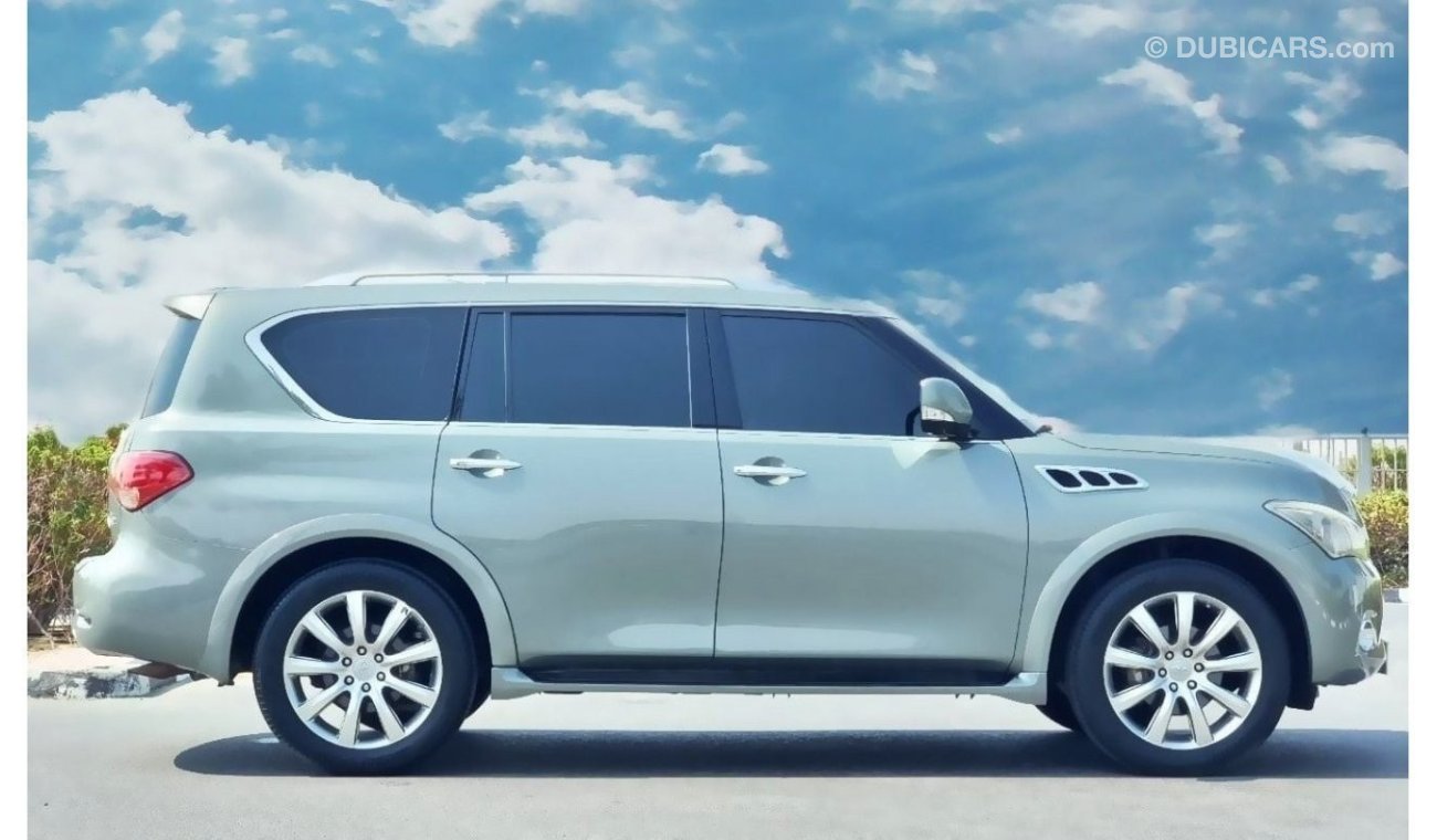 Infiniti QX56 FULL OPTIONS GCC SPECIFICATION