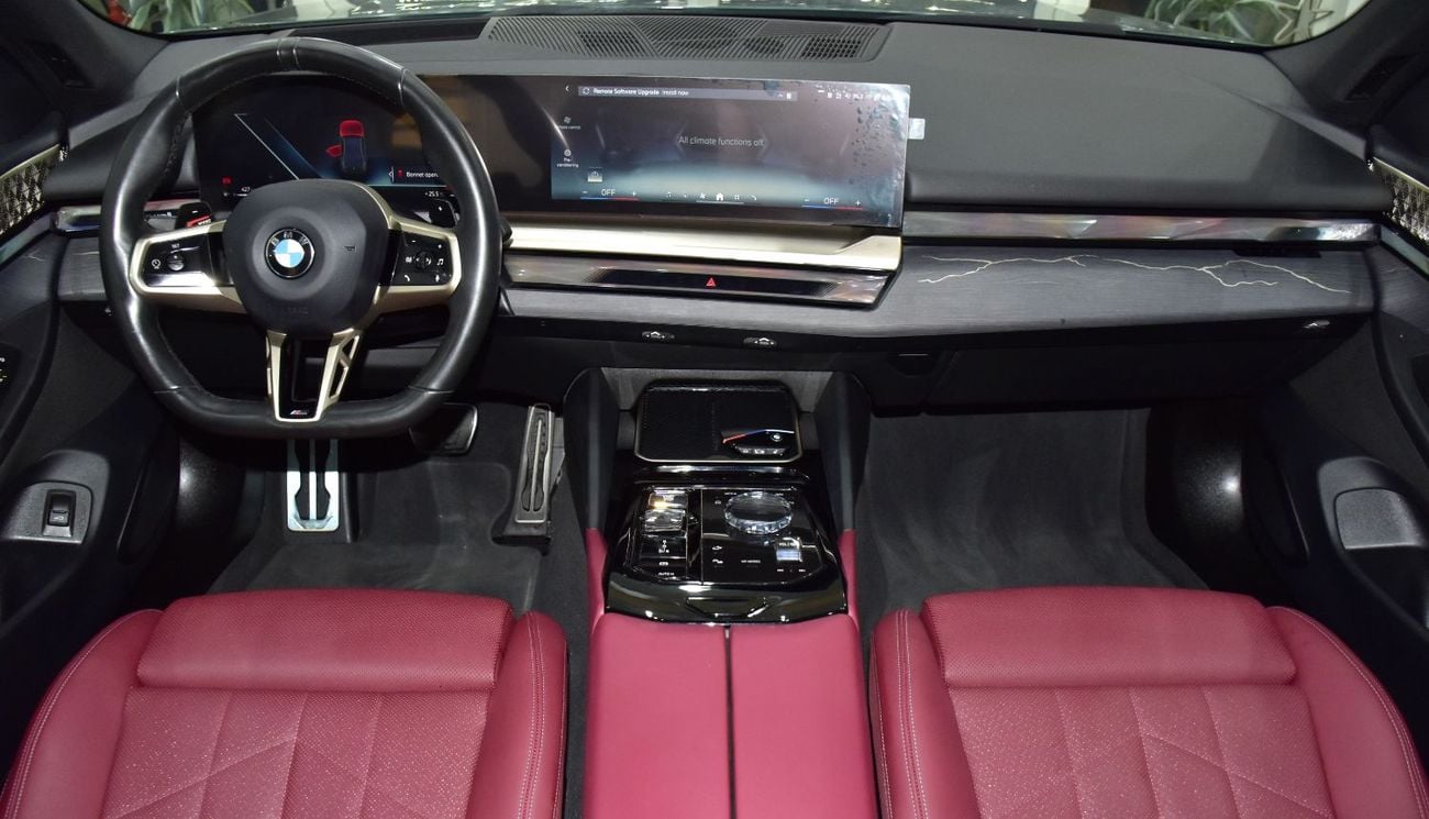 BMW 520i EXCELLENT DEAL for our BMW 520i M-Kit ( 2024 Model ) in Grey Color GCC Specs