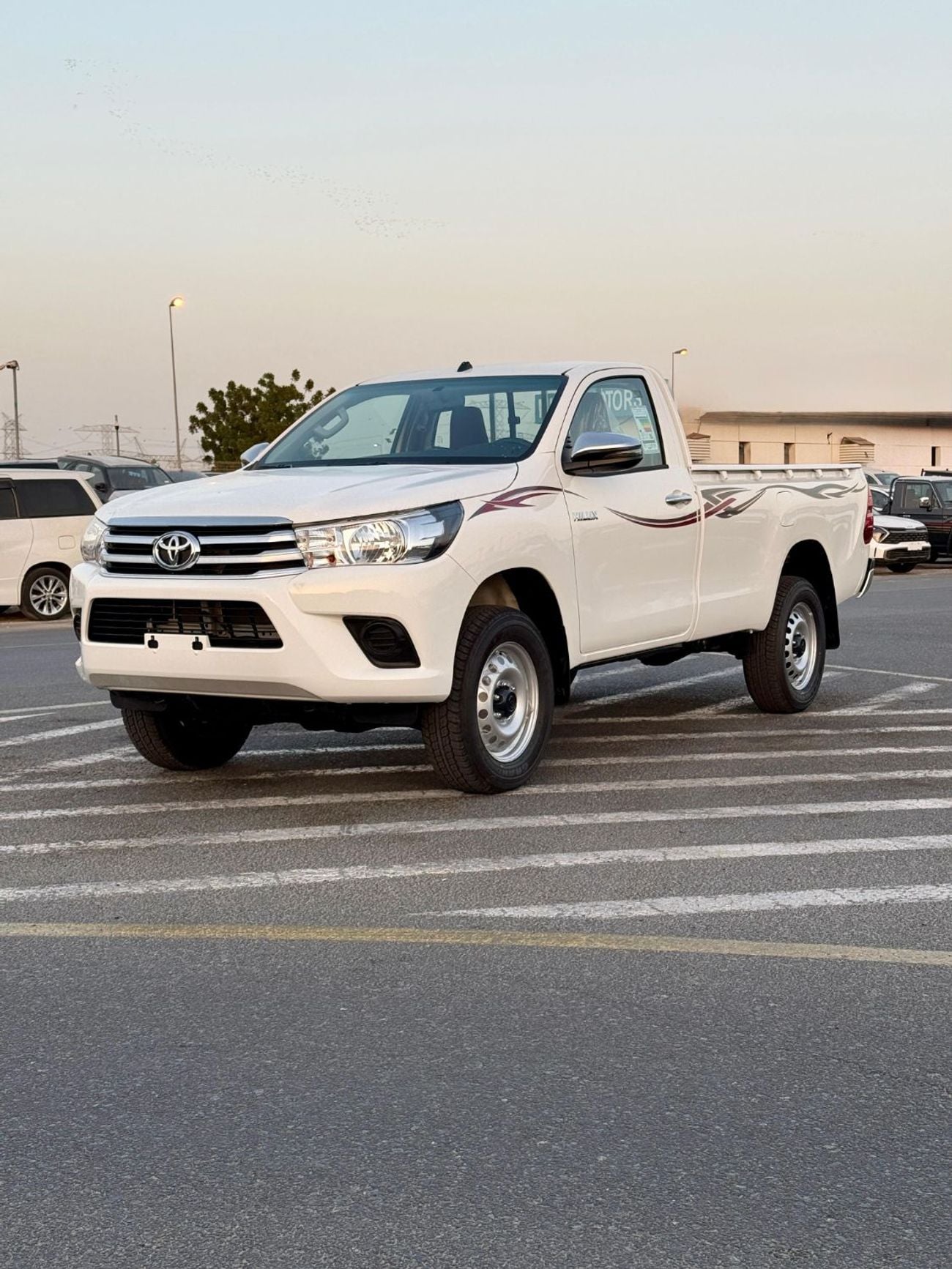تويوتا هيلوكس TOYOTA HiLUX - SiNGLE CAB - 2.7 - (TGN126) 4WD - 2026 - WHiTE - PETROL