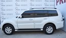 Mitsubishi Pajero 3.5L V6 MED 2016 GCC DEALER WARRANTY AND FREE REGISTRATION