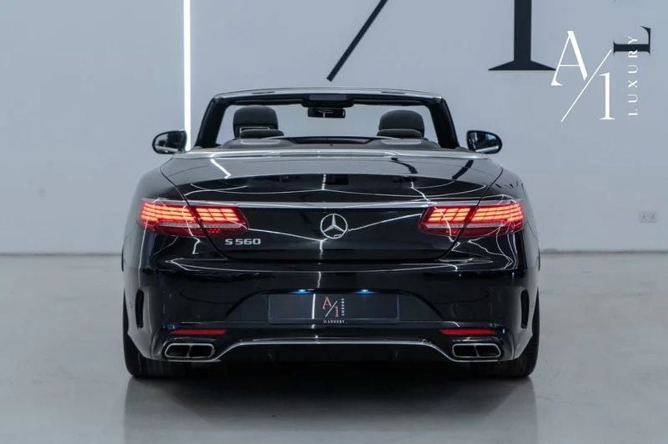 Mercedes Benz S560 AMG 2018 Mercedes Benz S560 AMG Cabriolet, Warranty, Fully Loaded, Very Low Kms, Excellent Condition