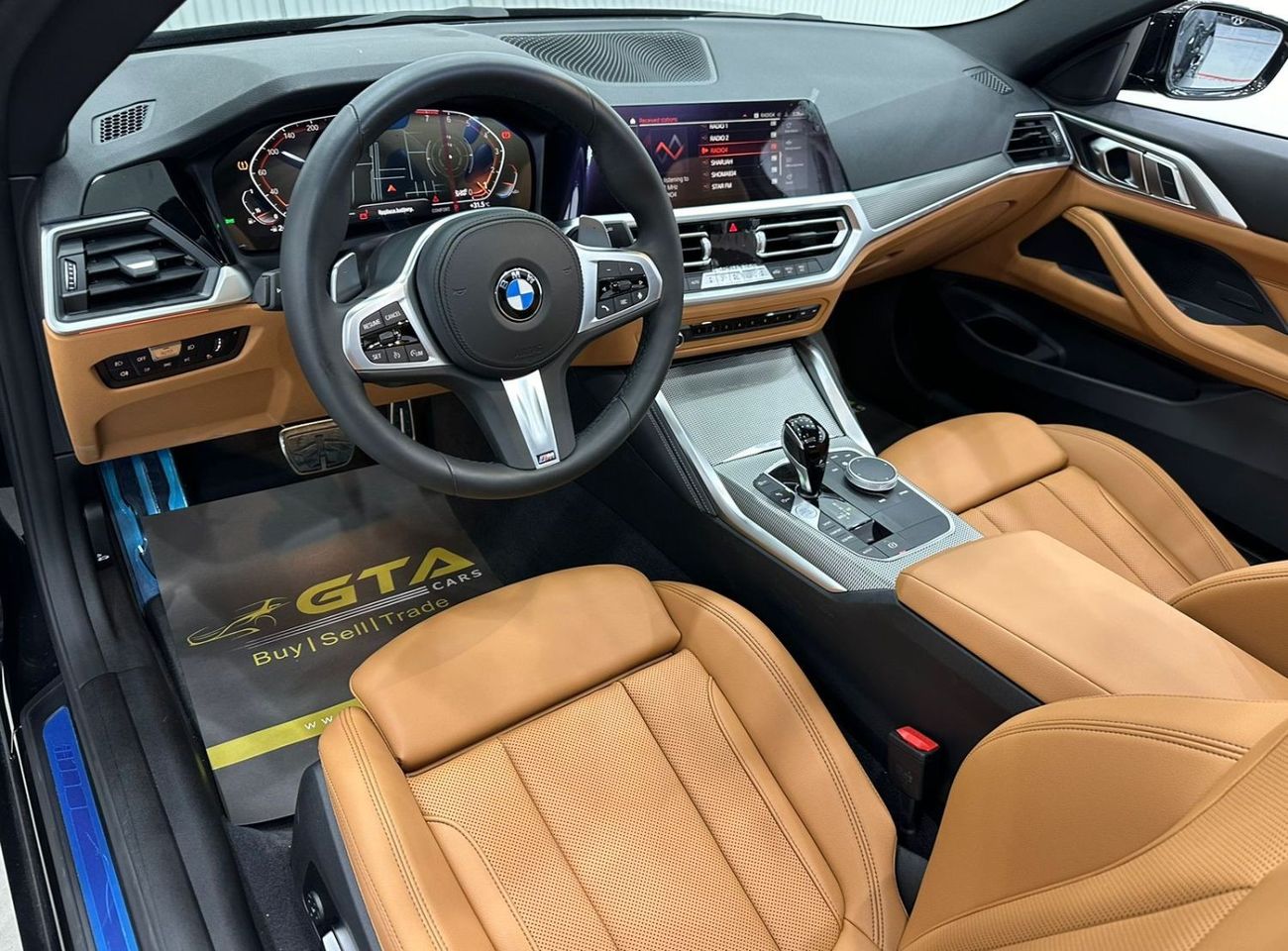 بي أم دبليو 420i 2023 BMW 420i M-Sport, August 2028 BMW Warranty + Service Pack, Delivery Kms, GCC