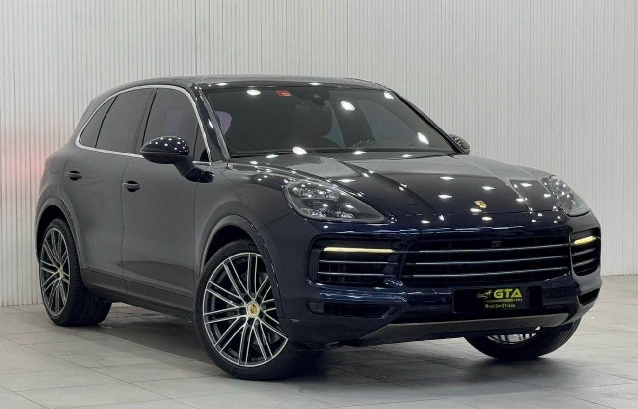 بورش كايان S 2.9L (435 HP) 2019 Porsche Cayenne S, One Year Warranty, Full Service History, GCC
