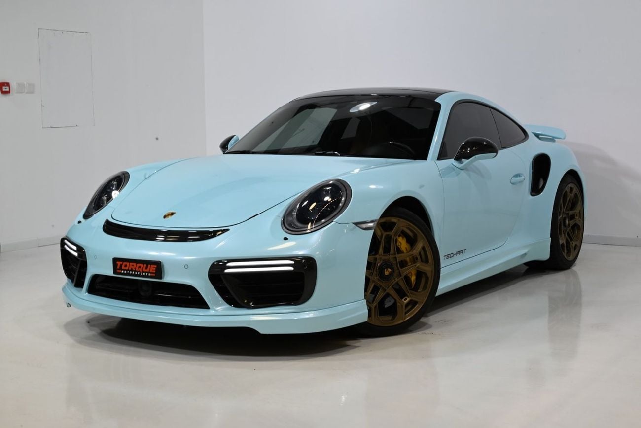 بورش 911 TURBO S 2017 Porsche 911 Turbo S, Service History, Excellent Condition, Clean Title