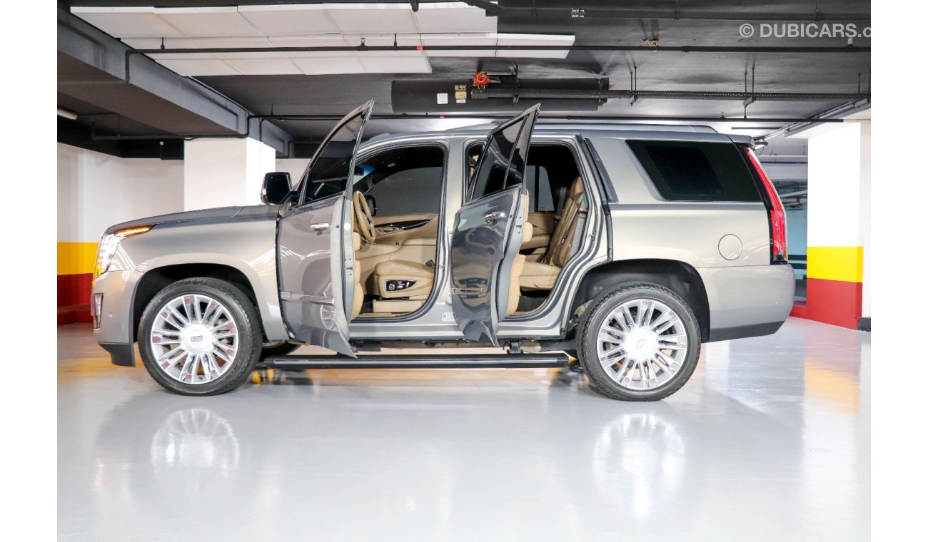 كاديلاك إسكالاد Cadillac Escalade Platinum 2018 GCC under Agency Warranty with Flexible Down-Payment.