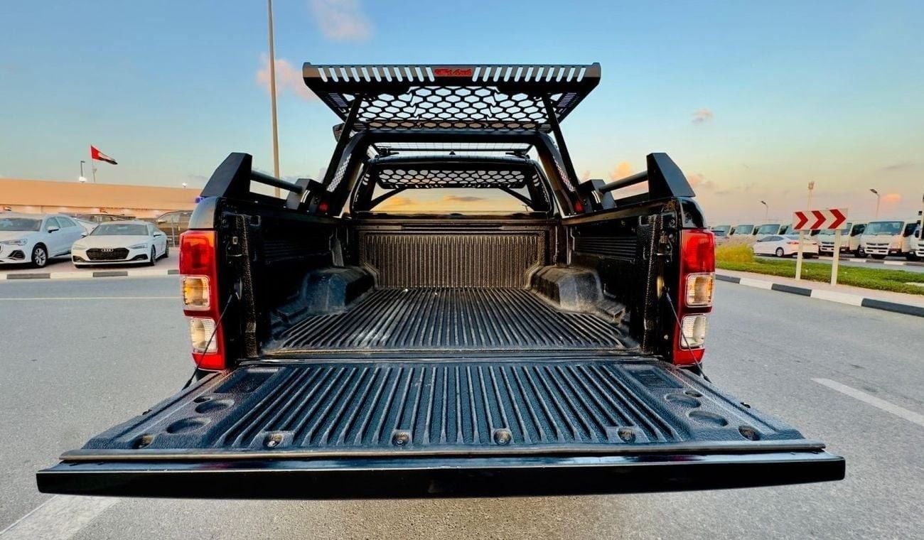 فورد رانجر OFF ROAD WILD TRAK | RHD | 2018 | (AT) | 3.2L DIESEL ENGINE | REAR VIEW CAMERA | SIDE AWNING CAMPING