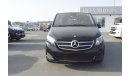 Mercedes-Benz V 250 VAN 6 SEATER BLACK COLOR 2019 MODEL 2.0L ENGINE AUTOMATIC TRANSMISSION PETROL ONLY FOR EXPORT