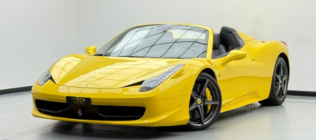 Ferrari 458 Spider 2012 Ferrari 458 Spider ,Al Tayer Service History ,Excellent Condition ,GCC Specs