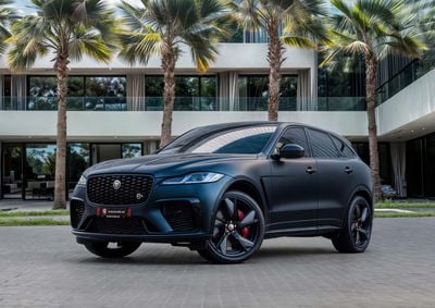 جاكوار F بيس SVR F-Pace SVR | 4,641 P.M | 0% Downpayment | Jaguar Warranty + S/Contract!