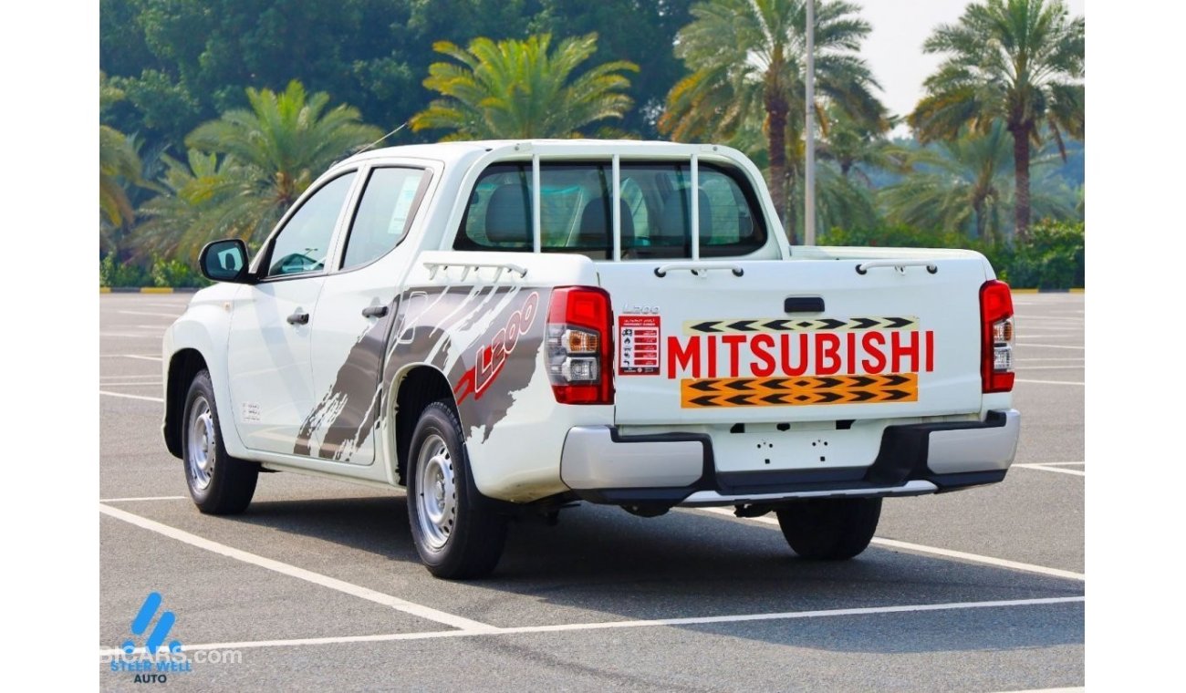 Mitsubishi L200 GL 2.4L Double Cab 2WD Petrol MT / Low Mileage / Ready to Drive / Book Now!