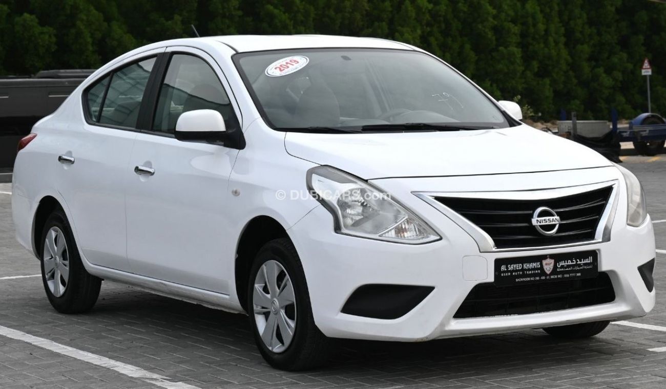 نيسان صني 2019 خليجي بحالة ممتازة بدون حوادث