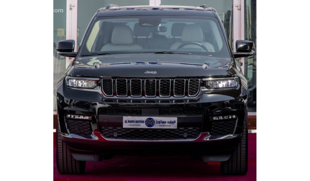 جيب جراند شيروكي سبورت Jeep grand Cherokee balck-beige-2022