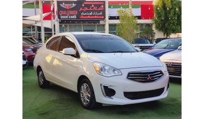 Mitsubishi Mirage بحاله ممتازة لايوجد اي اعطال 3 سلندر موديل 2018 امكانيه التمويل