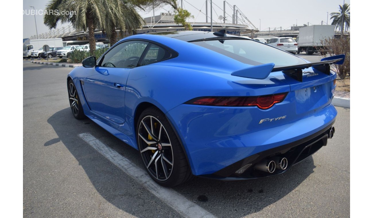 Jaguar F-Type SVR 2018 WARRANTY AND SERVICE CONTRACT FOR FIVE YEARS