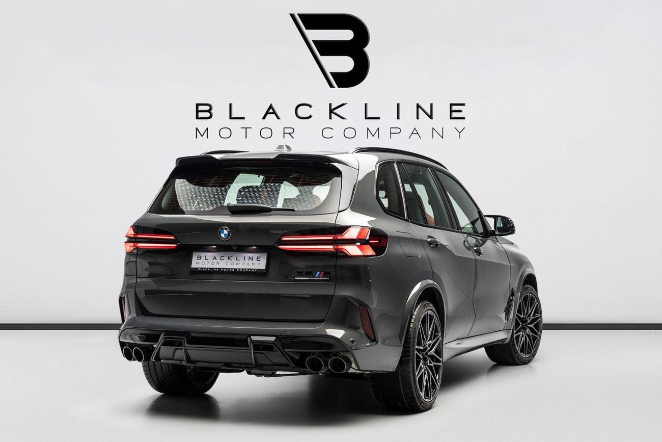BMW X5 M BUY NOW, PAY 2027 | THE BLACKLINE STANDARD | October 2030 BMW Warranty &amp; Service Contract, GCC