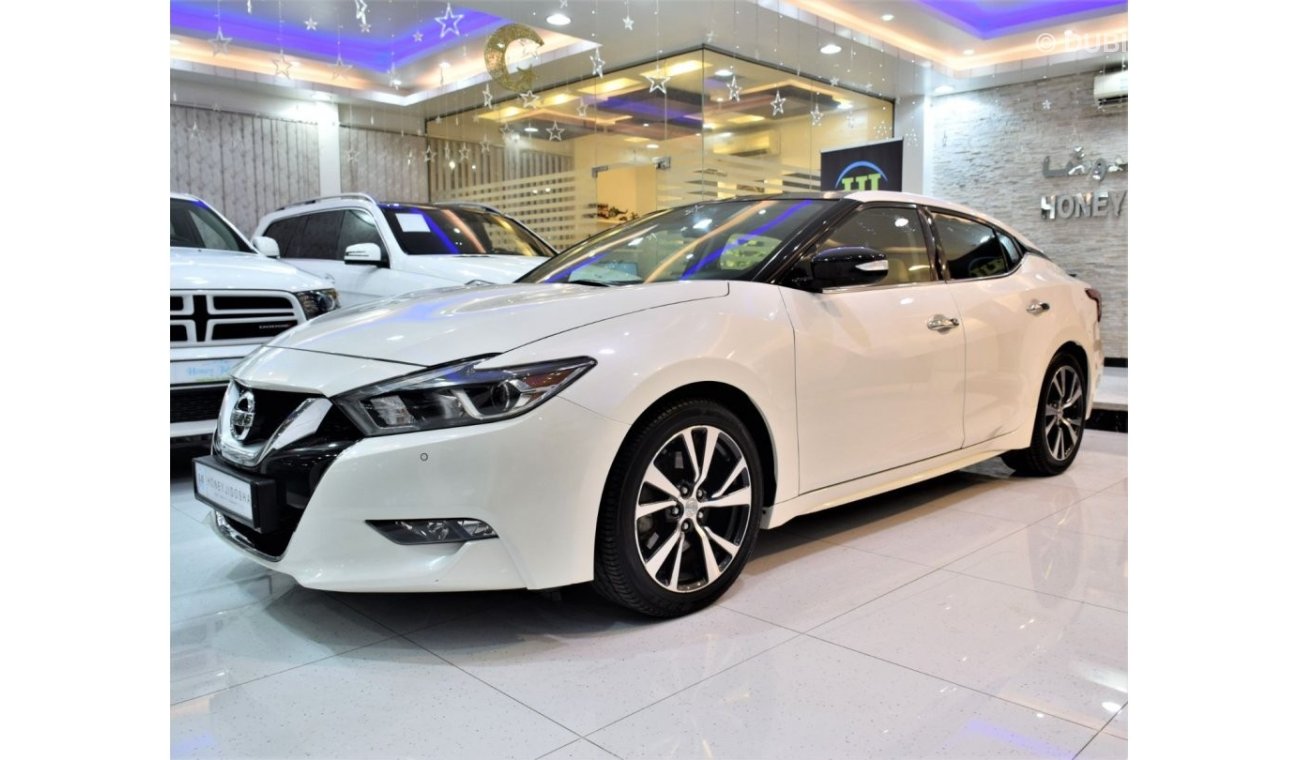 Nissan Maxima EXCELLENT DEAL for our Nissan Maxima SV 2017 Model!! in White Color! GCC Specs