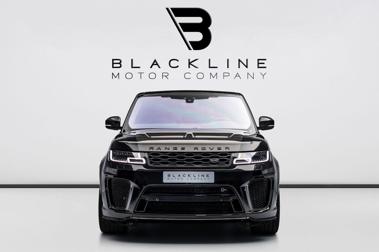 لاند روفر رينج روفر سبورت 2022 Range Rover SVR Carbon Edition, 5.0 SC V8, 4WD, 575bhp, 8 Speed Automatic.