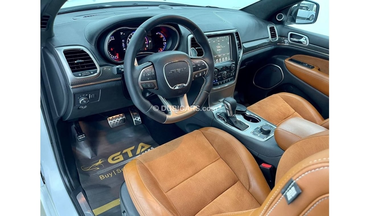 Jeep Grand Cherokee 2017 Jeep Grand Cherokee SRT, Full Jeep Service History, Warranty, Low Kms, GCC