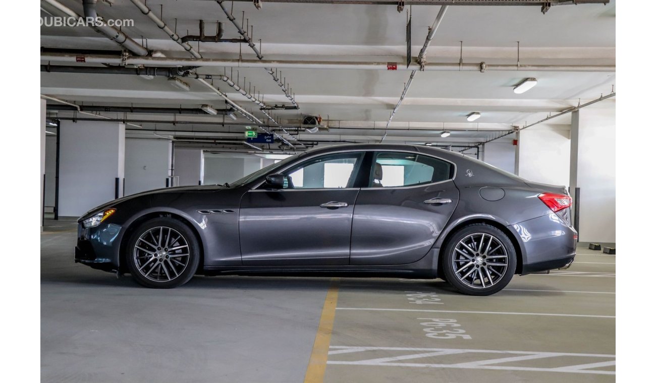 Maserati Ghibli 2014 GCC under Warranty with Zero Down-Payment.