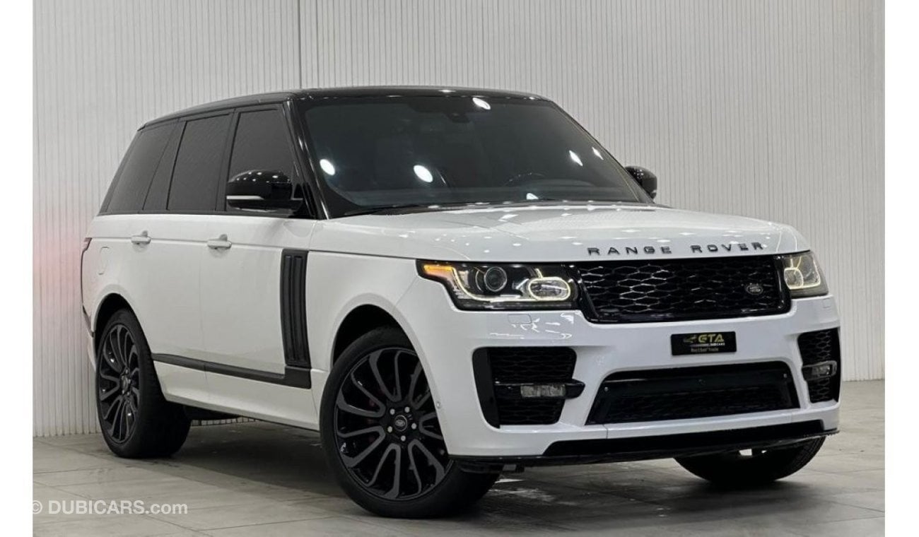 لاند روفر رانج روفر فوج اوتوبيوجرافي 2015 Range Rover Vogue Autobiography, Full Range Rover Service History, Full Options, Low Kms, GCC