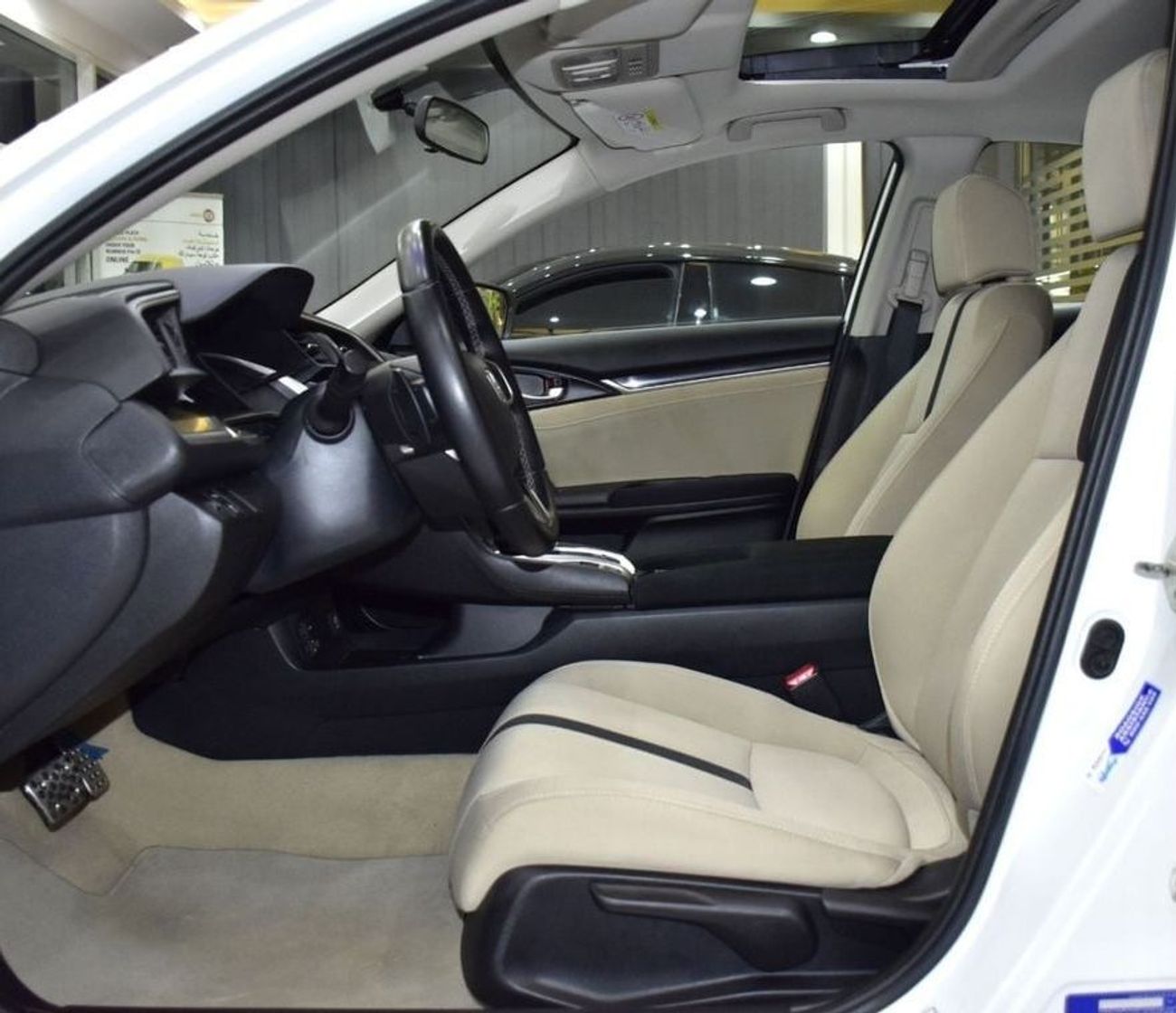 Honda Civic EXCELLENT DEAL for our Honda Civic ( 2021 Model ) in White Color GCC Specs