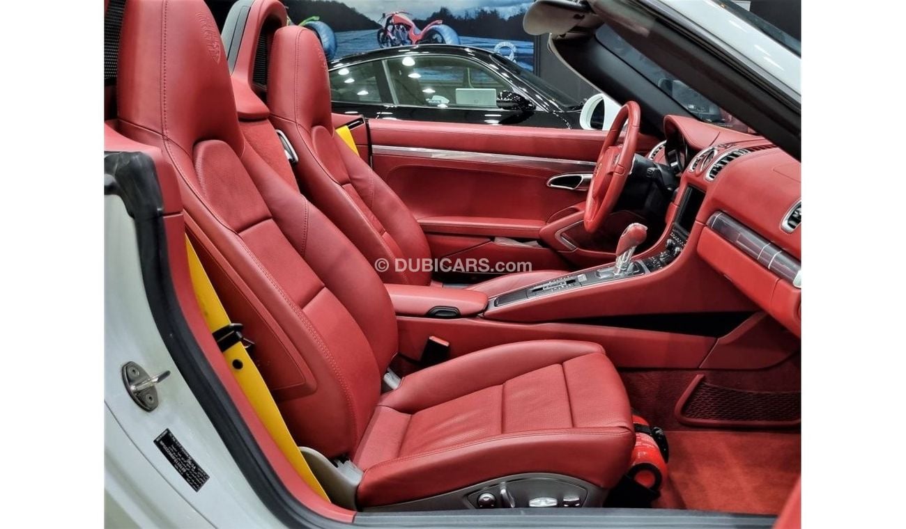 Porsche 718 Boxster Std PORSCHE BOXSTER 2015 GCC IN IMMACULATE CONDITION WITH ONLY 54K KM AND FULL PORSCHE SERVICE HISTO