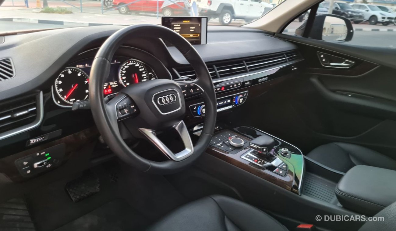 أودي Q7 Black Edition TFSI Quattro 2018 2.0L Turbo European Specs Perfect Condition