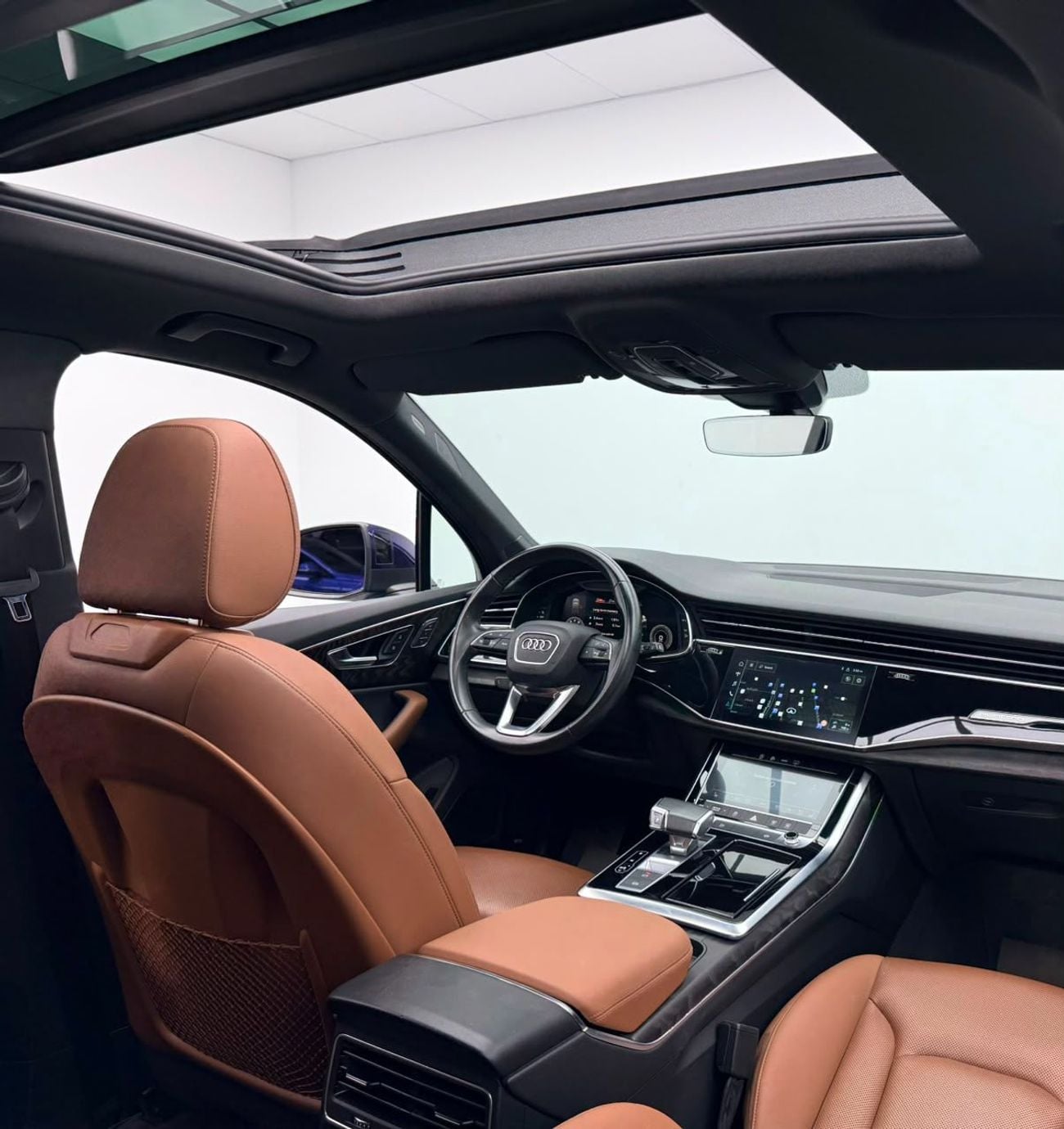 أودي Q7 55 TFSI S-LINE LUXURY 55 TFSI quattro S-Line 3.0L 2021 Audi Q7 55 TFSI S-Line, Warranty, Full Audi S