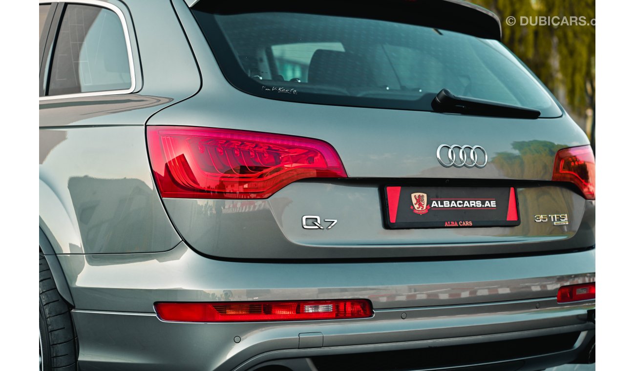 أودي Q7 TFSI quattro S-Line | 1,761 P.M  | 0% Downpayment | Perfect Condition!