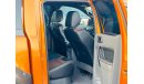 فورد رانجر Ford Ranger 2017 model for sale from Humera automobile motors in Dubai . Orange  2017 model . The ca